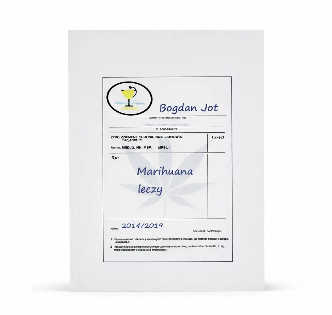 Marihuana leczy – Bogdan Jot | książka o medycznych właściwościach konopi