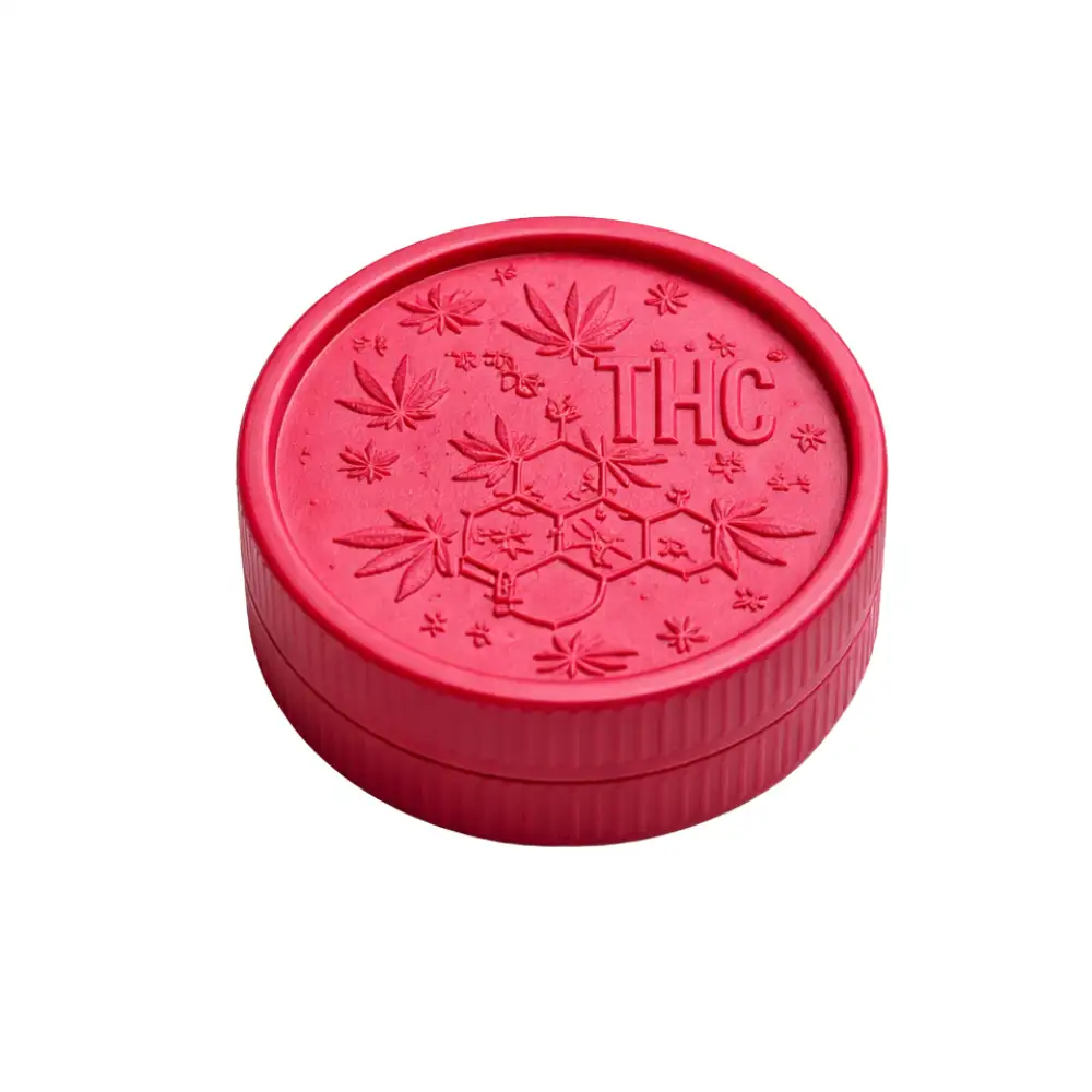 Młynek z Włókna Konopnego FIRE-FLOW ™ Molekuła THC 55 mm – Ekologiczny Styl i Wydajność