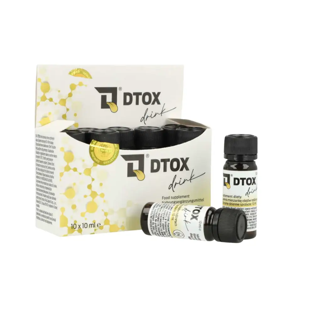 DTOX Drink – roślinny suplement eliminujący metabolity ze śliny