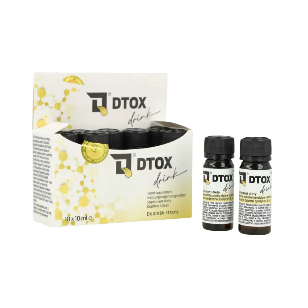 DTOX Drink – roślinny suplement eliminujący metabolity ze śliny