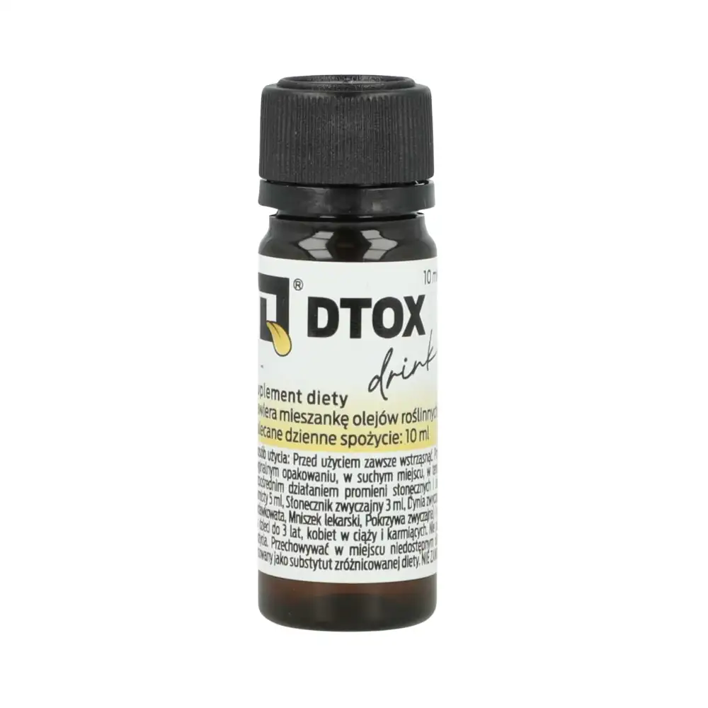DTOX Drink – roślinny suplement eliminujący metabolity ze śliny