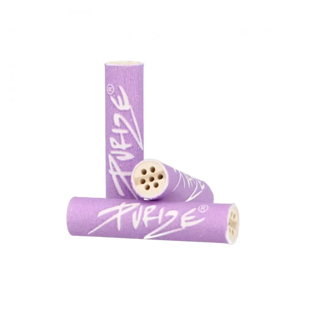 Purize Filterki z węglem aktywnym XTRA Slim 6mm – filtry węglowe do jointów