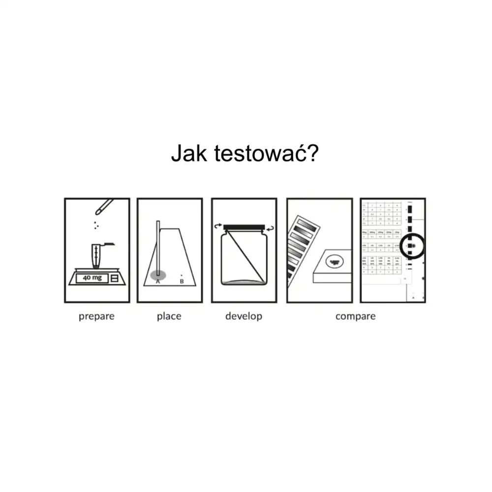 Pro Test Zestaw to testowania czystości substancji - Full Purity TLC Kit