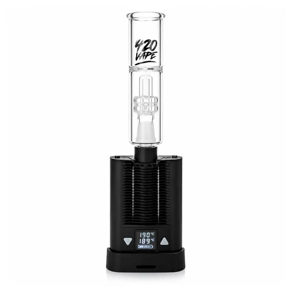 Uniwersalny Bubbler 420VAPE do Waporyzatorów – Szklany Filtr Wodny ze Szlifem 14,5 mm