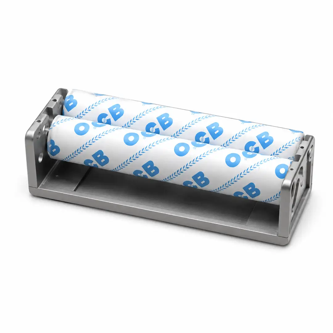 Pancerna Metalowa Maszynka Wałkowa OCB do Pre-rolls i Papierosów – Zwijarka do Bibułek 70 mm (Regular)