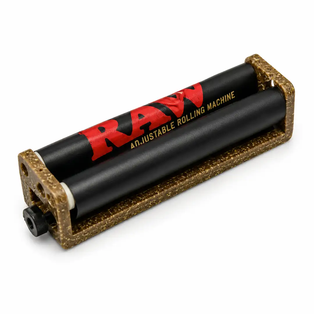Ekologiczna Maszynka Wałkowa RAW Black King Size – Zwijarka z Tworzywa Konopnego do Bibułek 110 mm