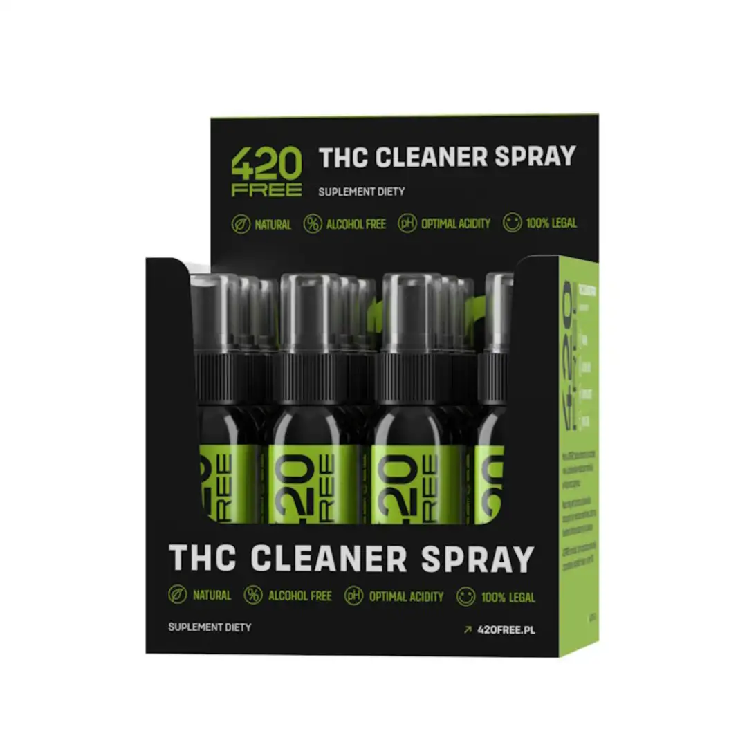420FREE Cleaner Spray (60 ml) – Naturalny Neutralizator THC w Ślinie