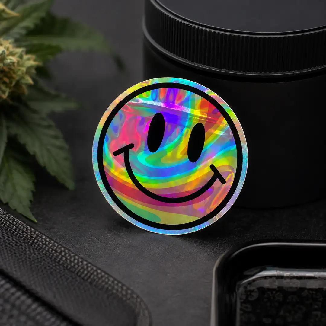 Saszetka na Susz SMILEY Zamykana Strunowo (Średnica 10 cm)