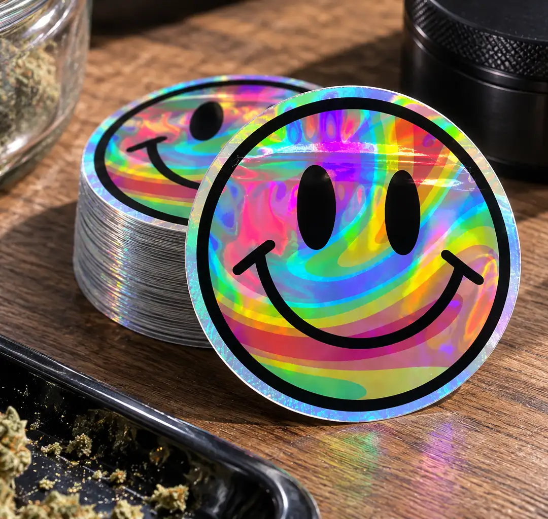 Saszetka na Susz SMILEY Zamykana Strunowo (Średnica 10 cm)