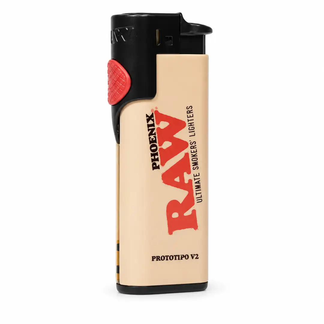 Metalowa Zapalniczka Przeciwwiatrowa RAW Phoenix – z Wysuwanym Ubijakiem