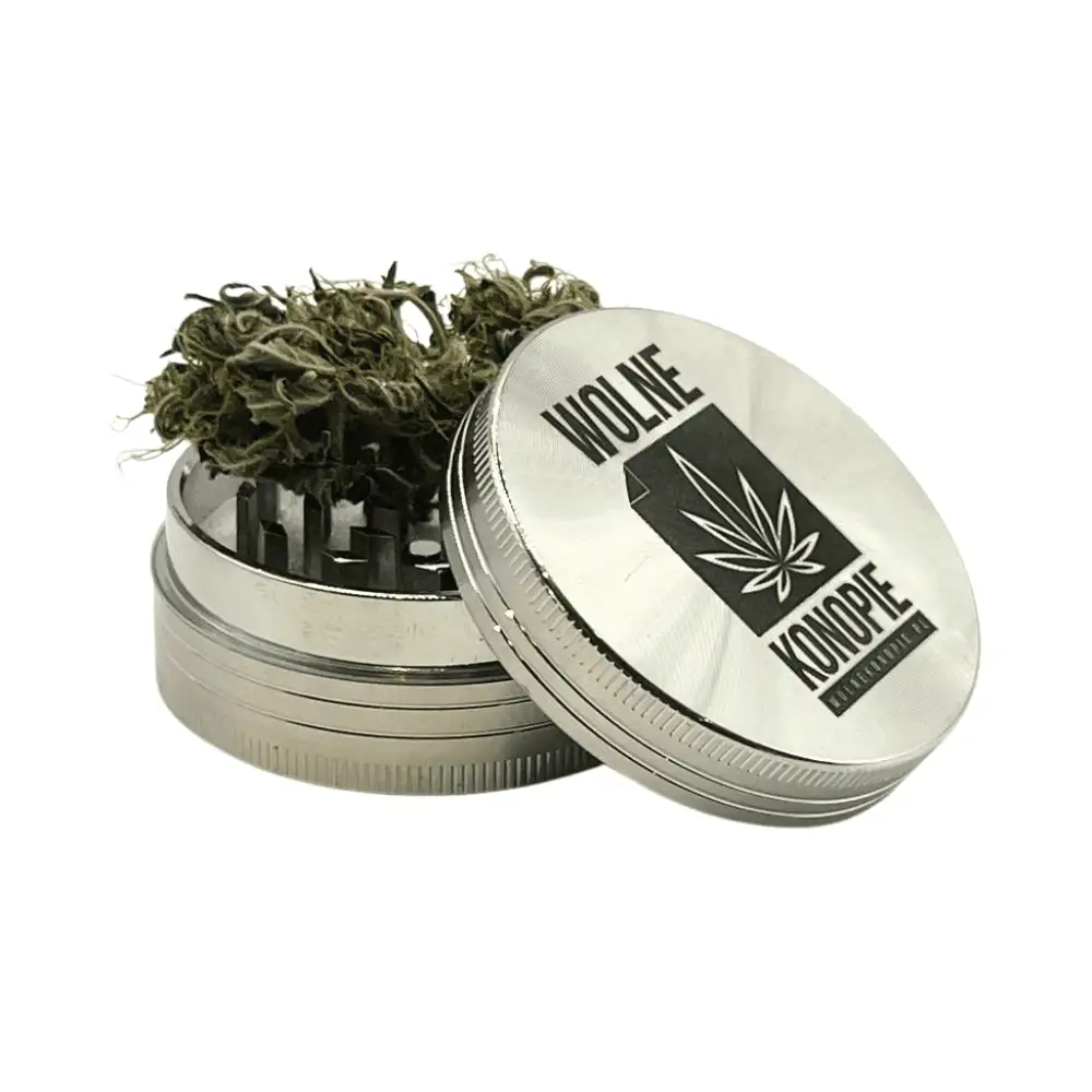 Grinder metalowy dwuczęściowy 5,6 cm – klasyka w solidnym wydaniu