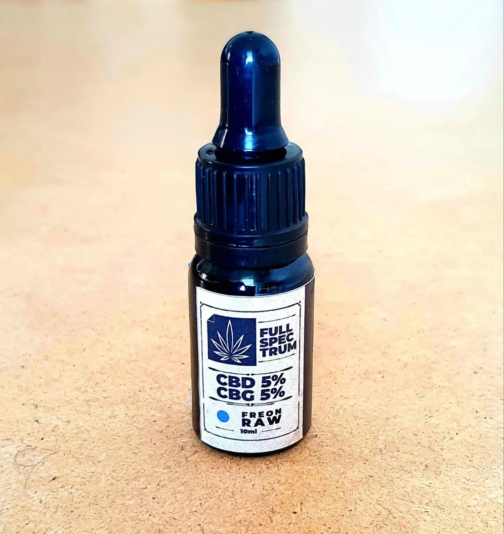 5% CBD + 5% CBG Olejek Wolne Konopie Bio