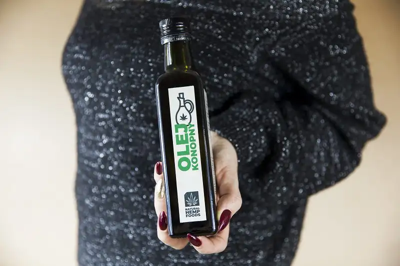 Olej z nasion konopi BIO Wolne Konopie