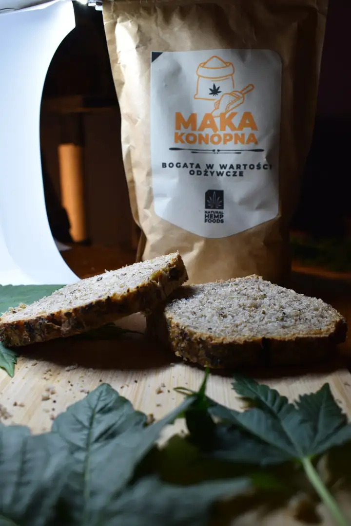 Mąka konopna z nasion konopi 250 g – bezglutenowa z polskich upraw