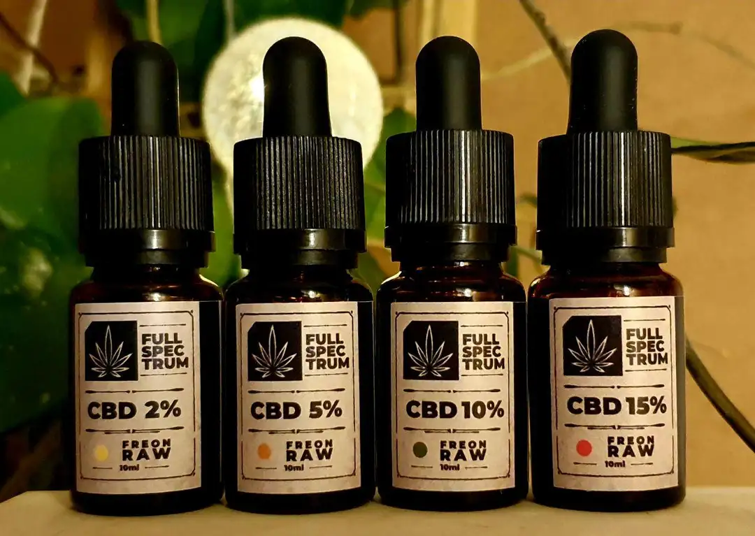 CBD 30% Olejek Wolne Konopie BIO – full spectrum ekstrakcja freonem
