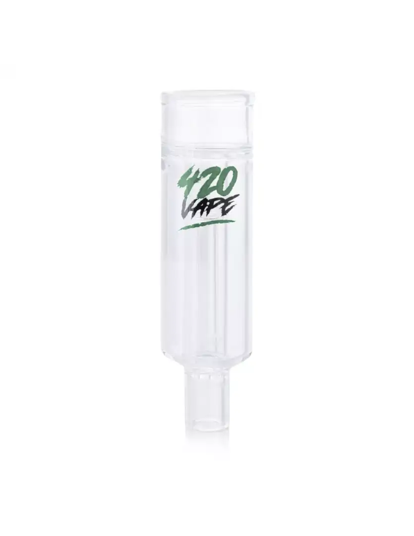 Szklany Bubbler 420VAPE do waporyzatora Fenix Mini – mini bubbler z komorą na susz