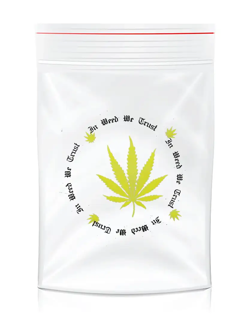 Woreczki strunowe In Weed We Trust 100 sztuk