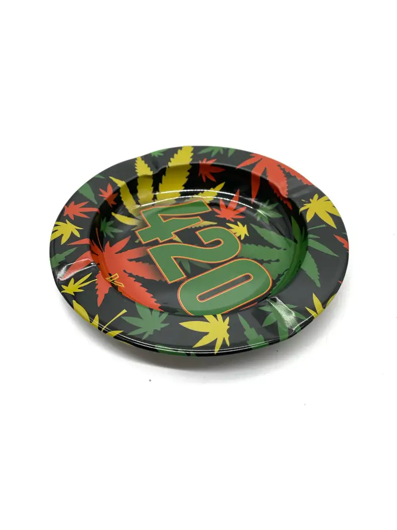 V Syndicate Metalowa popielniczka Rasta 420