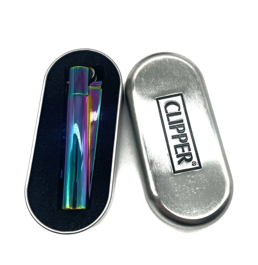 Metalowa zapalniczka Clipper Blue Dream – Kolekcjonerska