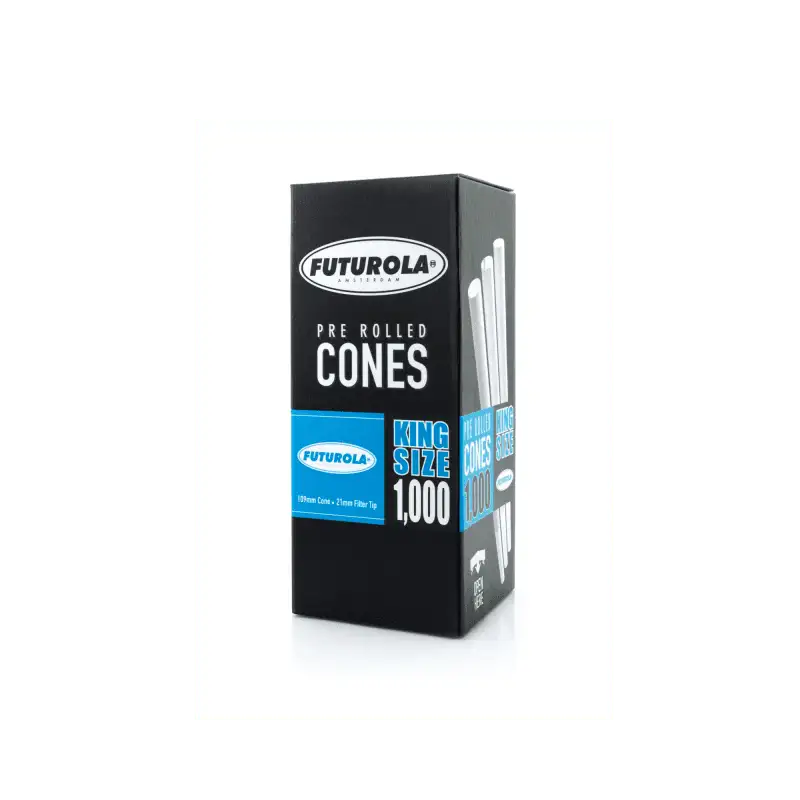 Skręcone tubki do nabijania jointów Futurola King Size 1000 szt.