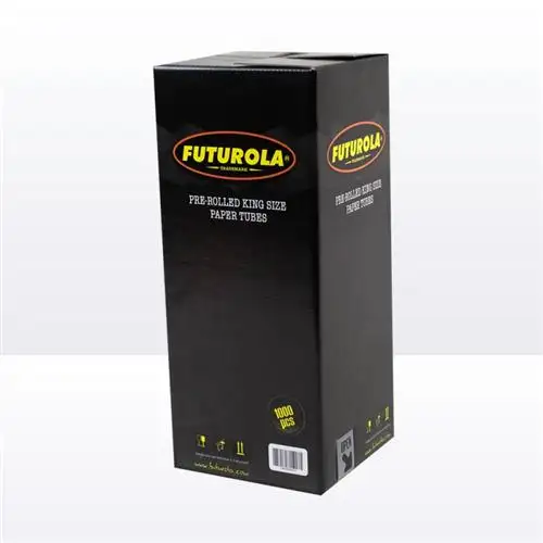 Skręcone tubki do nabijania jointów Futurola King Size 1000 szt.