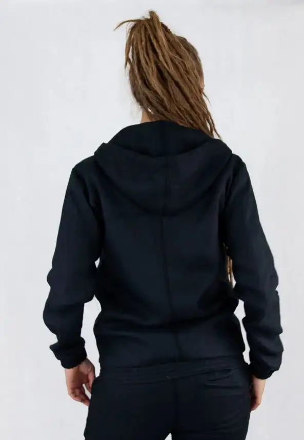 Breed Bros Bluza z konopi Unisex czarna