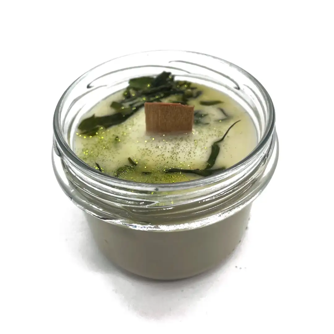 Naturalna świeca konopno-sojowa