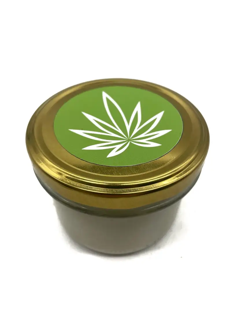 Naturalna świeca konopno-sojowa