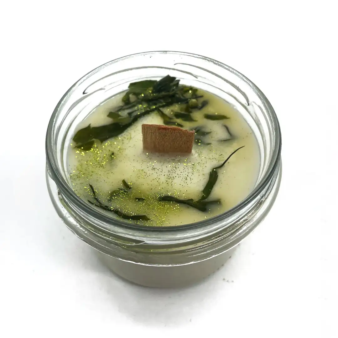 Naturalna świeca konopno-sojowa