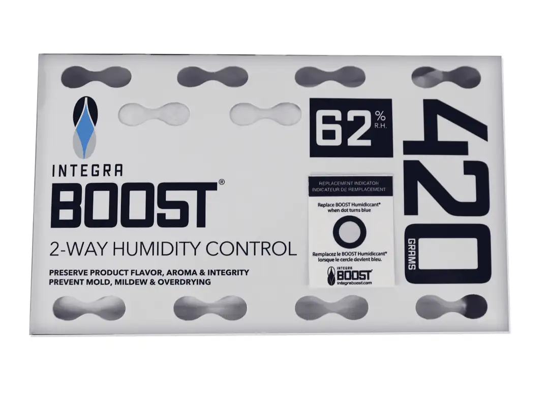 Dwukierunkowy Regulator Wilgotności Integra Boost 62% RH – Saszetka Ochronna do Suszu Roślinnego i Ziół