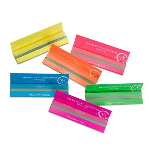 Bibułki Jaja Funky King Size XXL 32 szt. – kolorowe bletki XXL