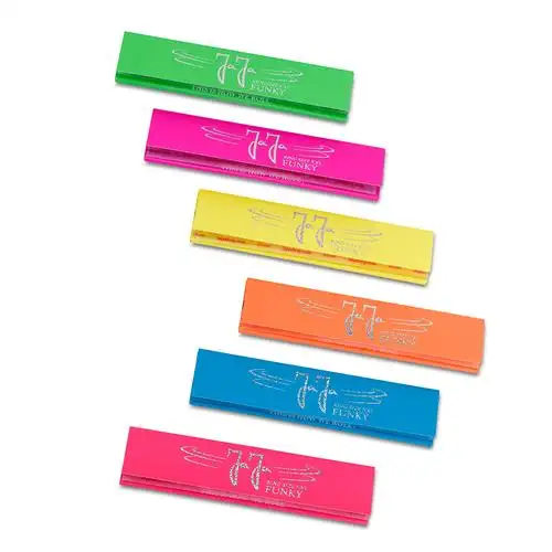 Bibułki Jaja Funky King Size XXL 32 szt. – kolorowe bletki XXL