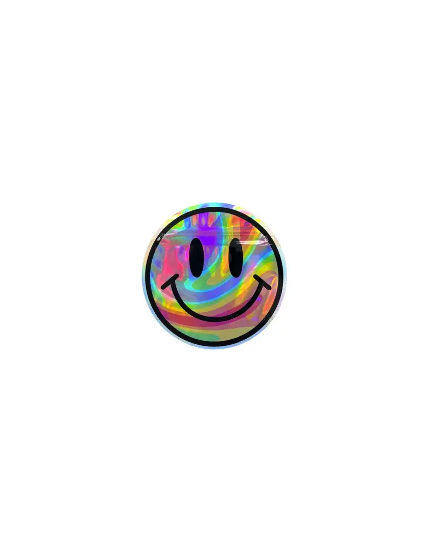 Torebka na susz Smiley zamykana strunowo śr. 10cm