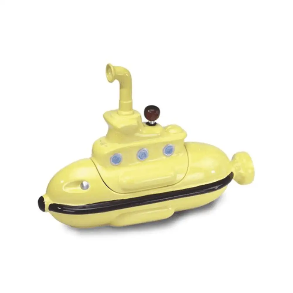 Fajka Ceramiczna Żółta Łódź Podwodna ze Schowkiem