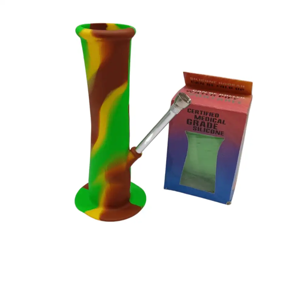 Składana silikonowa fajka wodna bongo