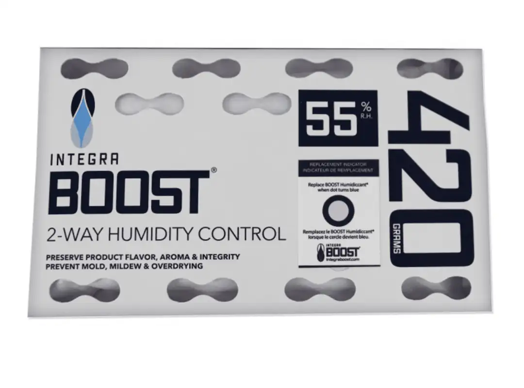 Dwukierunkowy Regulator Wilgotności Integra Boost 55% – Saszetki Ochronne do Suszu