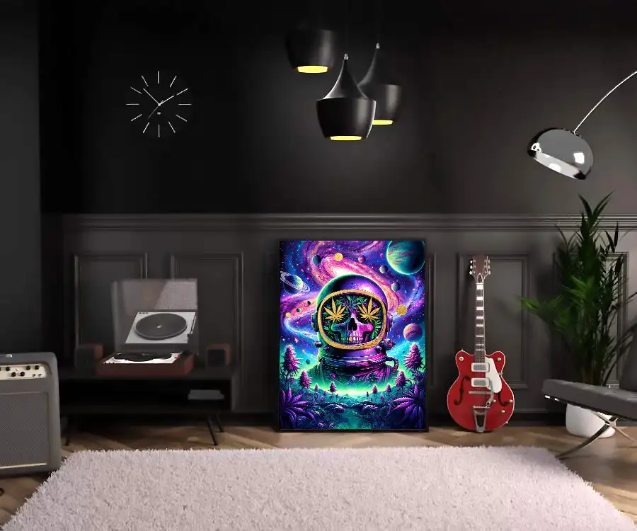 Plakat Kosmos Motyw Przestrzeni Kosmicznej rozmiar B2