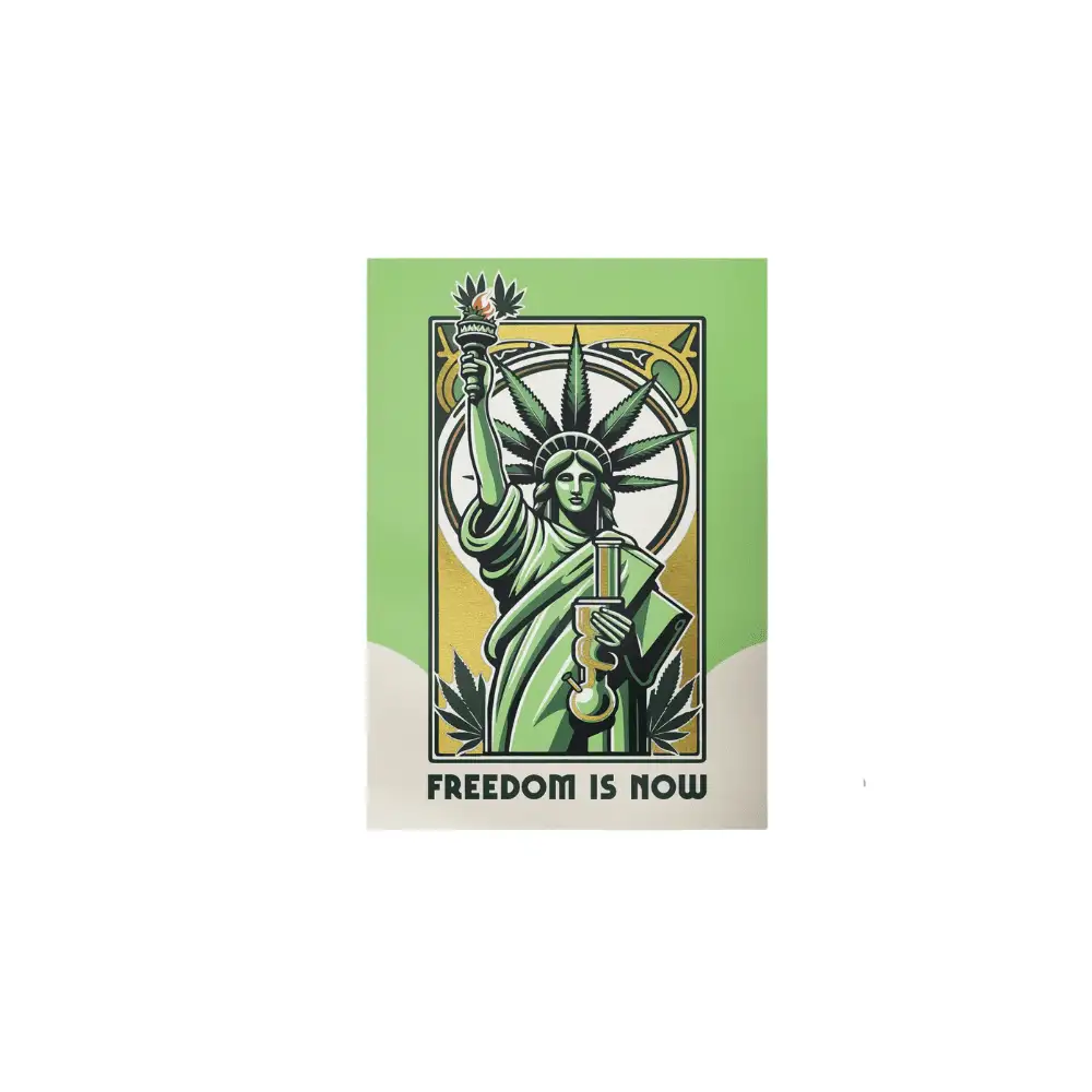 Plakat “Freedom Is Now” z Ikonicznym Motywem Statuy Wolności