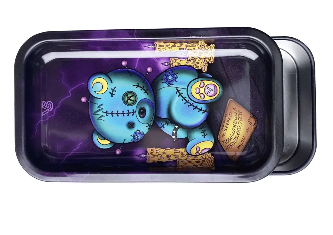 Pudełko z Pokrywą i Tacką Syndicase Ouija Bear 21x13.5 cm Stylowe Przechowywanie i Organizacja