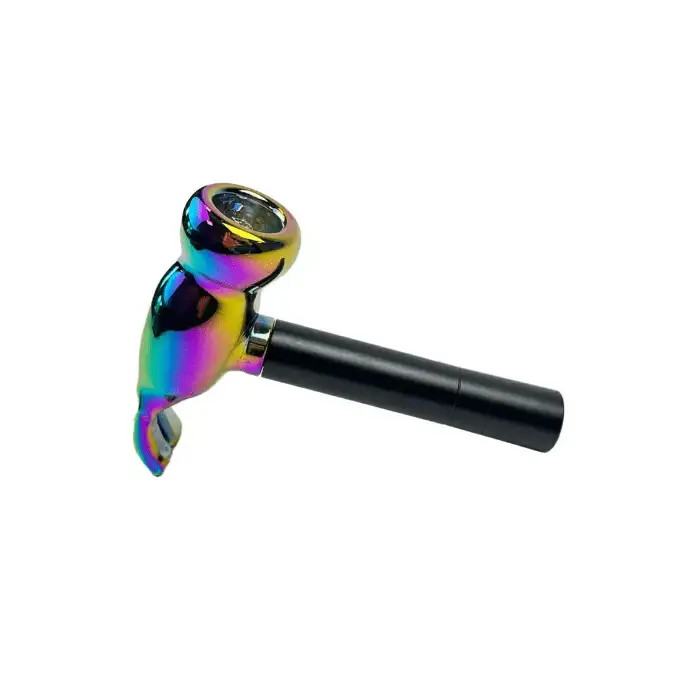 Fajka Hammer Pipe Szklano-Aluminiowa dla Wyjątkowego Doświadczenia Palenia