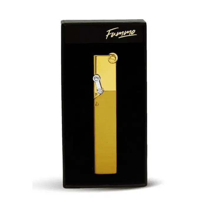 Zapalniczka Fummo Kiama Elegancka Jet Gold do Precyzyjnego Palenia