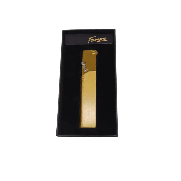 Zapalniczka Fummo Kiama Elegancka Jet Gold do Precyzyjnego Palenia