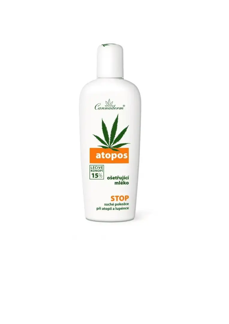 Cannaderm Atopos Mleczko do ciała z olejem konopnym 15% przeciw AZS i Łuszczycy