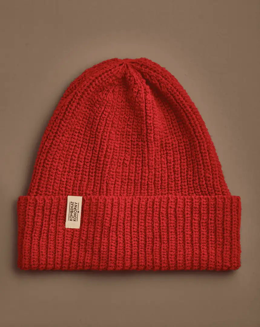 Czapka całoroczna z konopi i bawełny - różne kolory