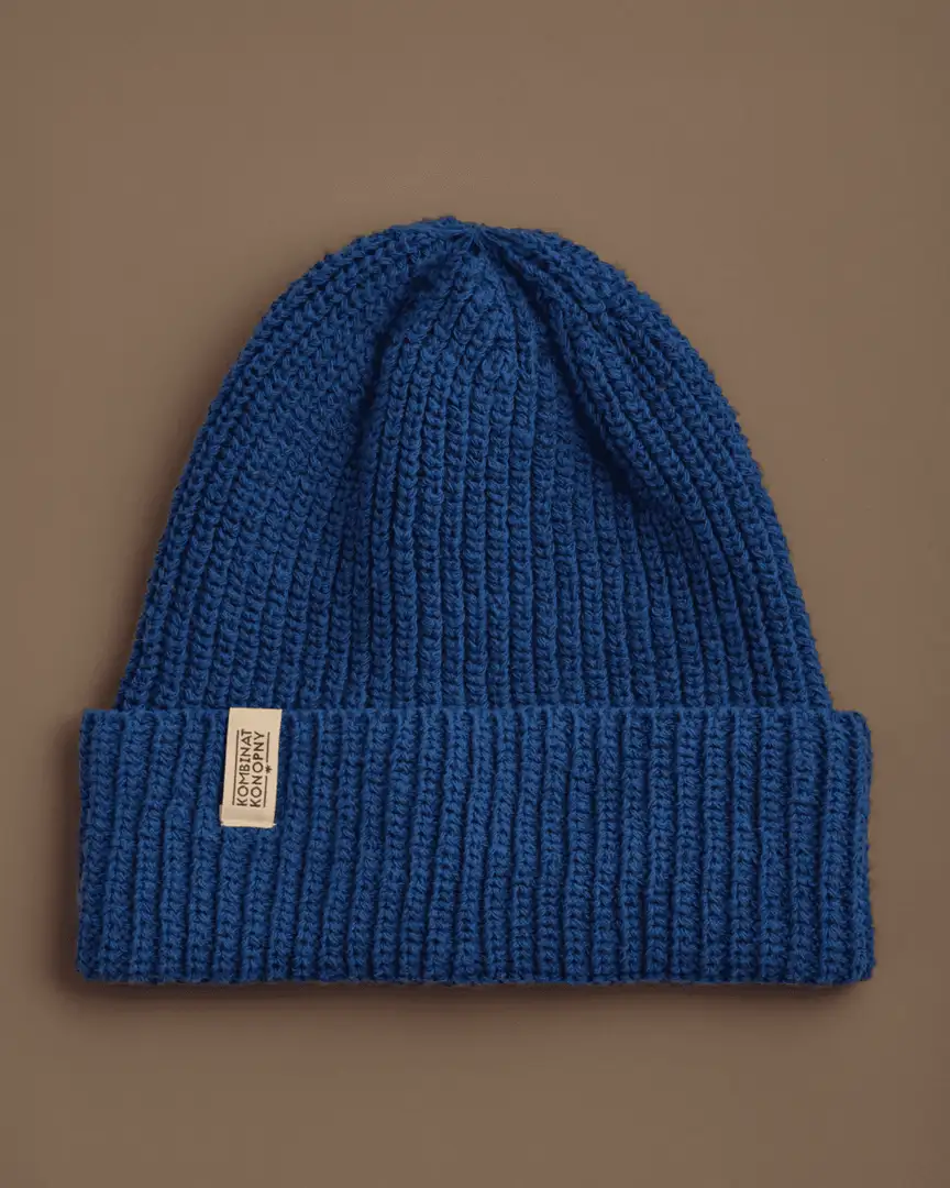 Czapka całoroczna z konopi i bawełny - różne kolory