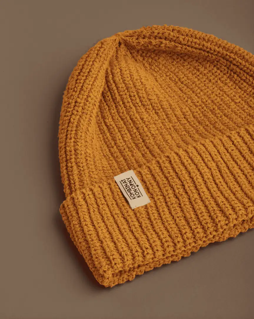 Czapka całoroczna z konopi i bawełny - różne kolory