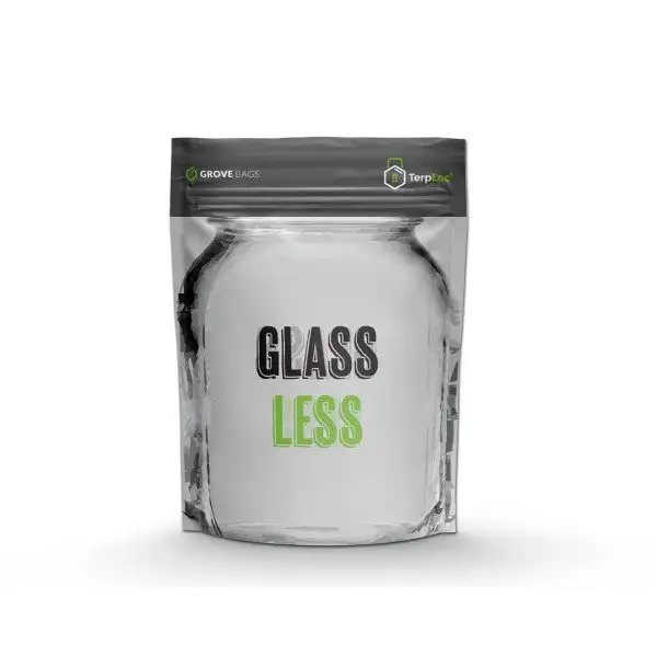 Terploc Grove Bags Glass Less Torby bez okna do Curingu Kwiatów cena za 1 szt. 15g