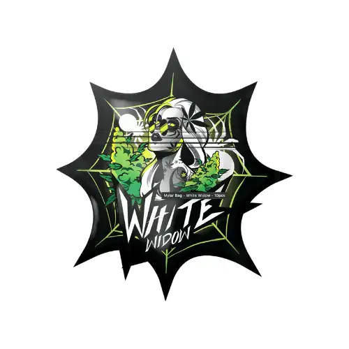 Saszetka do przechowywania suszu Mylar White Widow zapachoodporny