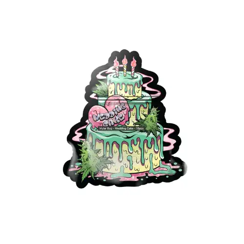 Saszetka do przechowywania suszu Mylar Wedding Cake zapachoodporny