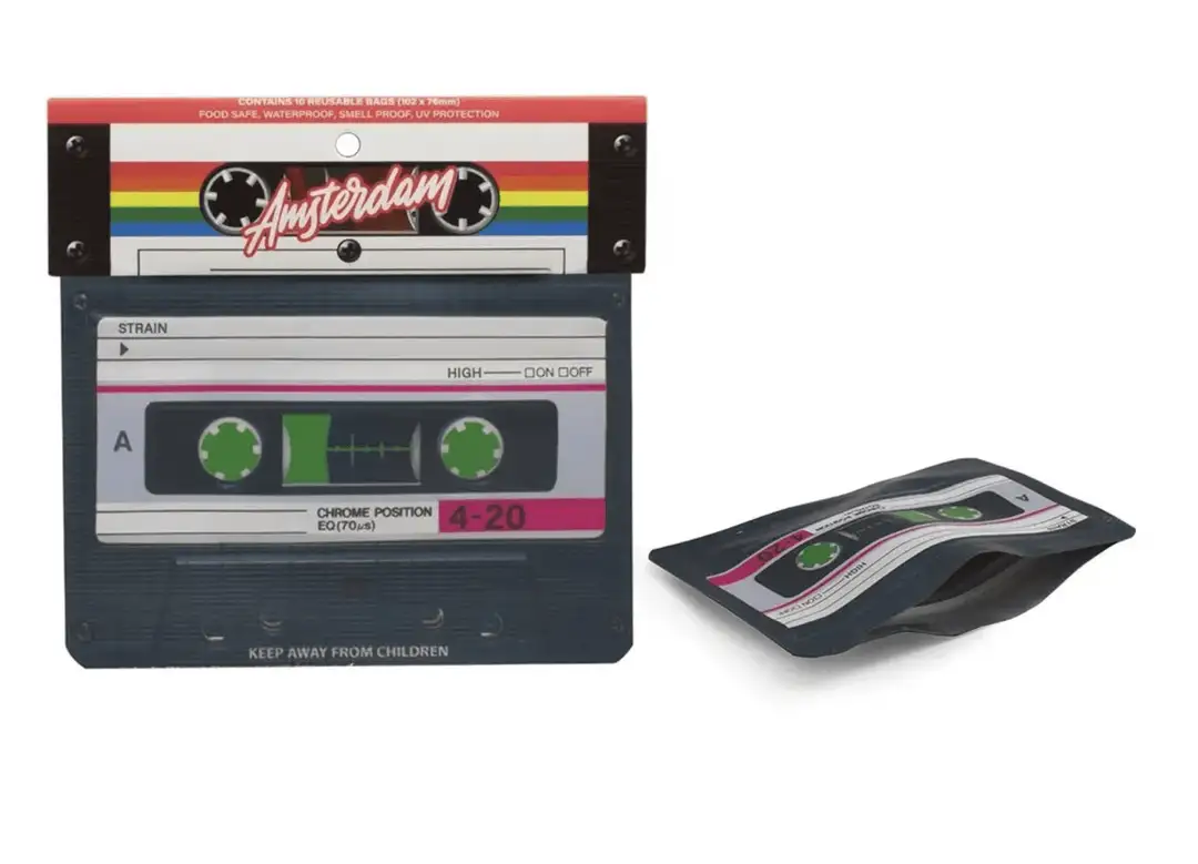 Saszetka do przechowywania suszu Mylar Casette 102x76mm